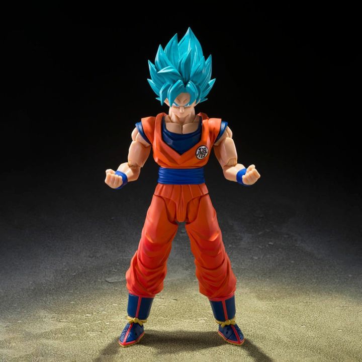 [Pre-Order] S.H.Figuarts Dragon Ball Super - Super Saiyan God Super Saiyan Son Goku (Blue Power Transcending Limits)